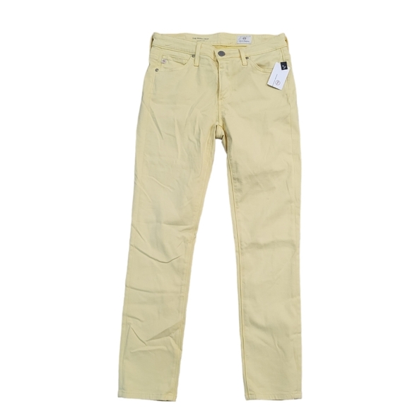 AG Adriano Goldschmied Prima Crop Cigarette Jeans in Morocco Sand Size 24 NWT - Picture 5 of 11